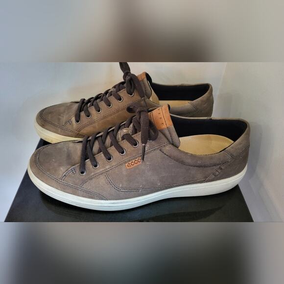 ECCO Hybrid Low Top Sneakers Men's Olive Green Danish Design Mens Size 13 - Picture 16 of 16